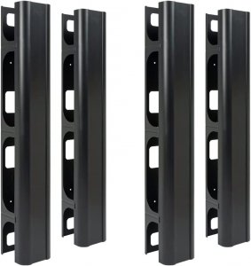 Cablesys ICC-ICCMSC40BK Icc Vertical Metal Channel For 7' Rack, Side O