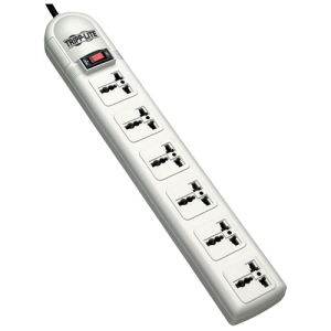 Tripp  International Surge Protector Power Strip 230v 6 Univeral Outle