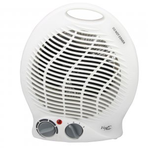 Vie VA-301B 1500w Portable 2-settings White Home Fan Heater With Adjus