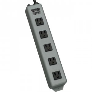 Tripp 00602 Waber-by- Power Strip - Multiple Outlet Strip With Relocat