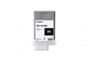 Original Canon 6705B001 Pfi-107bk Black Ink Cartridge 130ml Aa