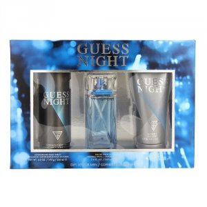 Inter PARLUX32620 Guess Night 3 Pcs Set For Men: 3.4 Eau De Toilette S