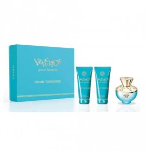 Euroitalia VER7021611 Versace Dylan Turquoise 3 Pcs Set For Women: 1.7