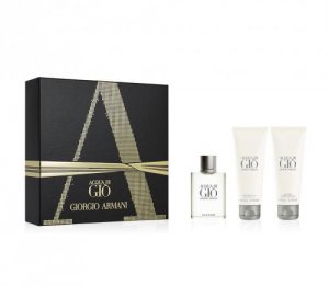 Loreal GAL292460 Acqua Di Gio 3 Pcs Set For Men: 1.7 Edt Sp + 2.5 Show