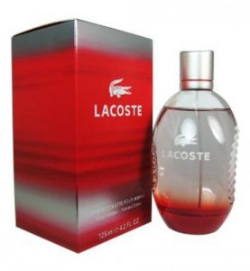 Coty LACOSTE80907474 Lacoste Red 4.2 Eau De Toilette Spray For Men