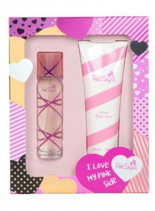 Selective AQUA2153 Pink Sugar 2 Pcs Set: 3.4 Eau De Toilette Spray + 8