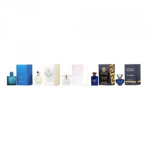 Euroitalia VER799102 Versace 5 Pcs Mini Set: Eros 0.17 Oz Eau De Toile