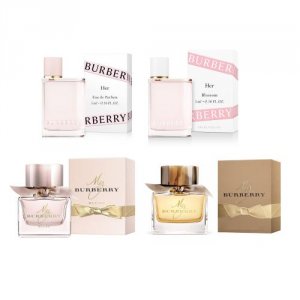 Burberry BUR99350048866 4 Pcs Mini Set For Women: My  Blush 5 Ml Eau D