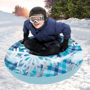 Aqua PST13365S2 43 Pipeline Sno Clear Top Racer Sno-tube - Cool Blue P