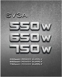 Evga 100-N1-0550-L1 Power Supply 100-n1-0550-l1 550w +12v 120mm Sleeve