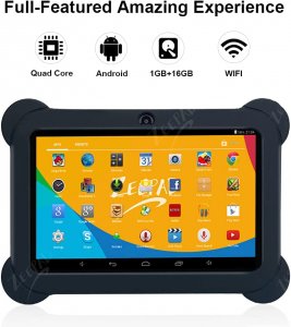 Worryfree ZEE16GBLK Kids Android Tablet 4c 1gb