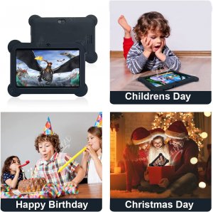 Worryfree ZEE16GBLK Kids Android Tablet 4c 1gb