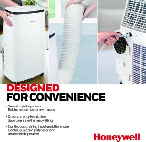 Airtek HJ4CESWK9 14k Btuh Honeywell Portable Ac