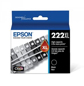 Original Epson T222XL120-S (t222) High Capacity Black Ink Cartridge Wi