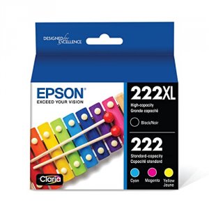 Original Epson T222XL-BCS (t222) High Capacity Black And Color Combo I