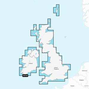 Garmin 010-C1267-00 Navionics Vision+ Nveu072r - U.k. Amp; Ireland Lak