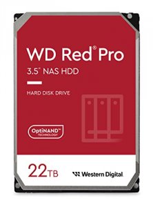 Western WD221KFGX 22tb Wd Red Pro Nas Internal Hard Drive Hdd - 7200 R