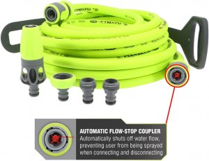 Flexzilla HFZG12050QN Garden Hose Kit W Quick Connect Attachments 12in