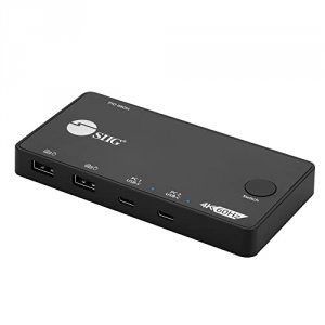 Siig CE-KV0B11-S1 Accessory Ce-kv0b11-s1 2x1 Usb-c 4k Video Kvm Switch