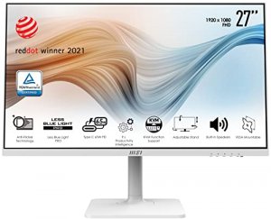 Msi MODERNMD272PW Mn  27 Fhd Ips 1920x1080 1000:1 Dp Hdmi Matte White 