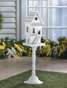 Songbird 10016003 Victorian Two-story Pedestal Bird House