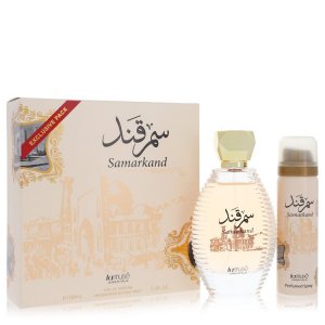 La 561655 Gift Set -- 3.4 Oz Eau De Parfum Spray + 1.7 Oz Perfumed Spr