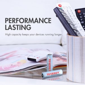 Tenergy 90110 Aaa Rechargeable Battery, High Capacity 1.2v 1000mah Nim