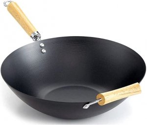 Oster 92470.01 Findley 13.7 In. Carbon Steel Wok