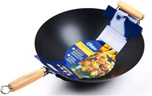 Oster 92470.01 Findley 13.7 In. Carbon Steel Wok