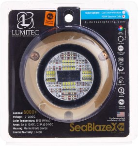 Lumitec 101515 Seablazex2 Spectrum Led Underwater Light - Full-color R