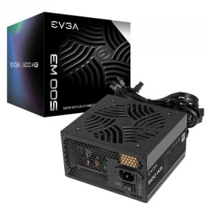 Evga 100-W3-0500-K1 Power Supply 100-w3-0500-k1 500w 80+ 120mm Sleeve 