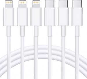 Rctech Ximytec_SG3p10f14 Usb C To Lightning Cable 3pack 6ft [apple Mfi