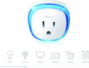 Fibaro FGWPB-121 ZW5 Wall Plug Wusb Wht