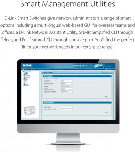 D-link DGS-1210-28MP 24-port Gigabit Smart Managed