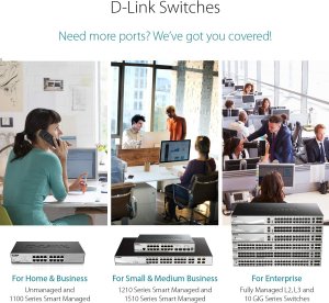 D-link DGS-1210-28MP 24-port Gigabit Smart Managed