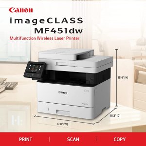 Canon CNM5161C013 Imageclass Mf451dw Wireless Laser Multifunction Prin