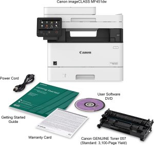 Canon CNM5161C013 Imageclass Mf451dw Wireless Laser Multifunction Prin