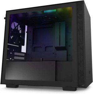 Nzxt CA-H210I-B1 Cs Ca-h210i-b1 H210i Sgcc Steel And Tg Usb 3.5 2.5 Mi