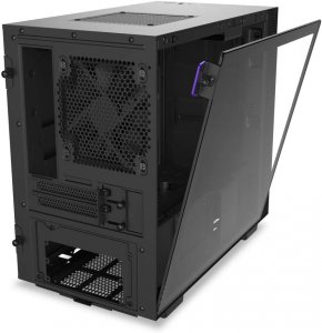 Nzxt CA-H210I-B1 Cs Ca-h210i-b1 H210i Sgcc Steel And Tg Usb 3.5 2.5 Mi