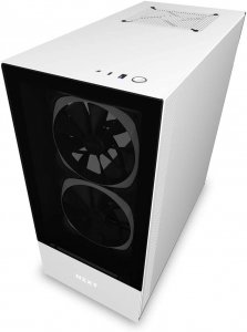 Nzxt CA-H510E-W1 Case Ca-h510e-w1 H510 Elite Mid-tower Tempered Glass 