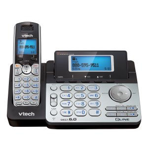 Vtech DS6151 Dect 6.0 2-line Expandable Cordless Phone With Answering 