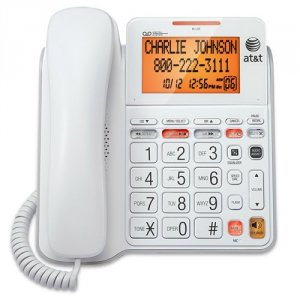 Vtech RA1926 Att Cl4940 Standard Phone - White - 1 X Phone Line - Spea