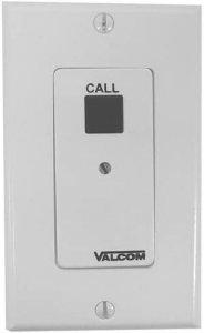 Valcom VC-V-2991-W Vc-v-2991-w Call In Switch Wvolume Control, White