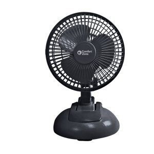 Comfort CZ6XMBK 6in Cmbo Dskclp Fan Blk