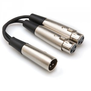 Hosa YXF-101.5 Nology Yxf-101.5 Xlr Male To Dual Xlr Female Audio Y-ca