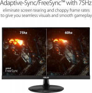 Asus VP227HE 21.5 Monitor () - Full Hd, 75hz, Adaptive-syncfreesync, E