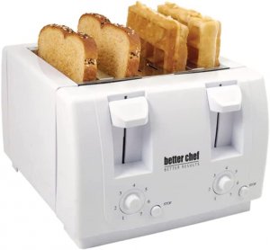 Better IM-241W 4 Slice Dual-control Toaster In White