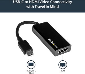 Startech 2V9847 - Usb-c To Hdmi Adapter - 4k 30hz - Black - Usb Type-c