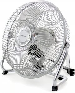 Impress IM-709V 9-inch All Metal High Velocity Fan- Silver Finish