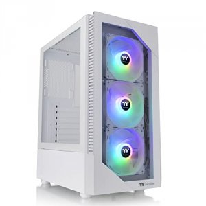 Thermaltake CA-1X3-00M6WN-00 View 200 Tg Argb Case White